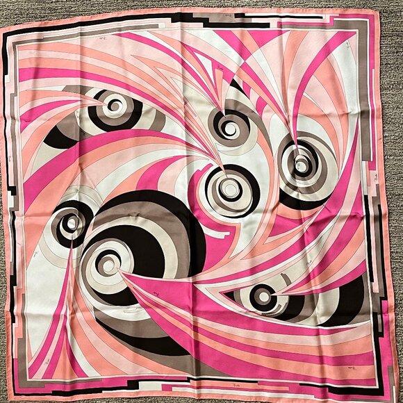 Fabulous Emilio Pucci Silk Scarf - Picture 1 of 8